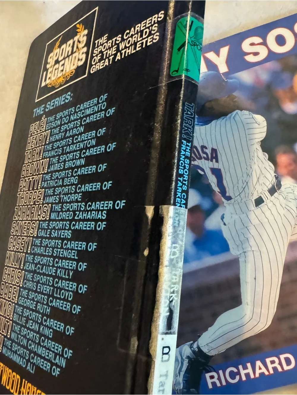 Vintage‎ Sammy Sosa & Mark McGwire Sports Book Bundle 1990s Hardback